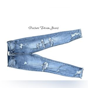 Nature Denim Distressed Jeans